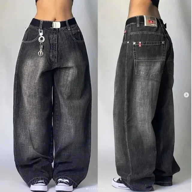 Baggy Jeans | Loose Fit | Wide Leg | Cargo Jeans | Damjeans-Mira Lina