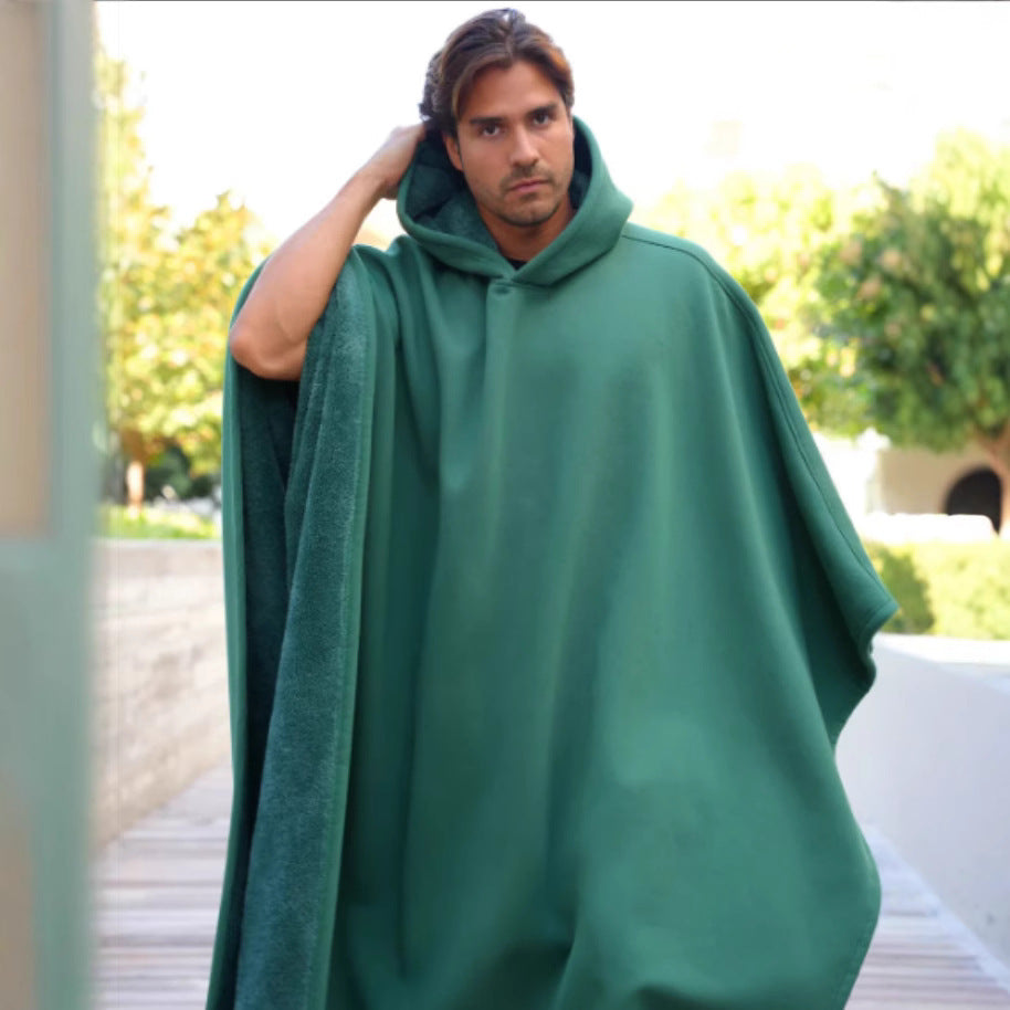 Blanket Hoodie - Oversized hoodie i mysig fleece för kvinnor Loungewear-Mira Lina