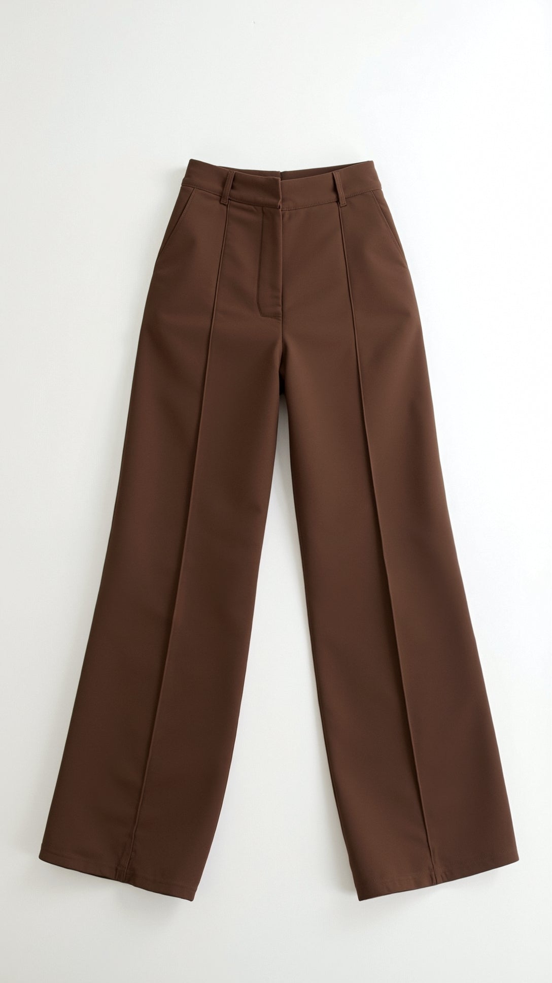 Byxor med vida ben | Bekväma | Hög midja | Slacks med vida ben | Byxor med vida ben för kvinnor-Mira Lina