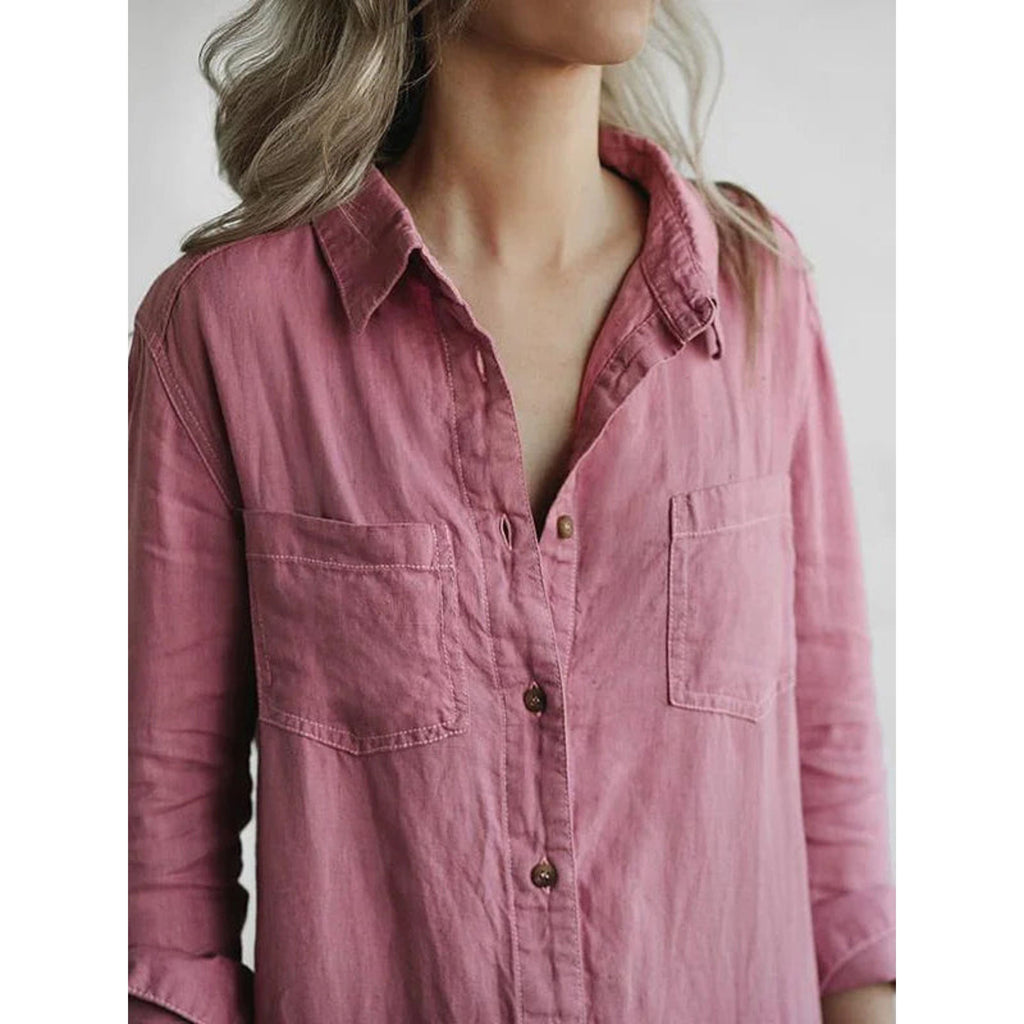 Casual Jumpsuit - Långärmad - Knäppt - Boilerdräkt - Jumpsuit för kvinnor-Mira Lina