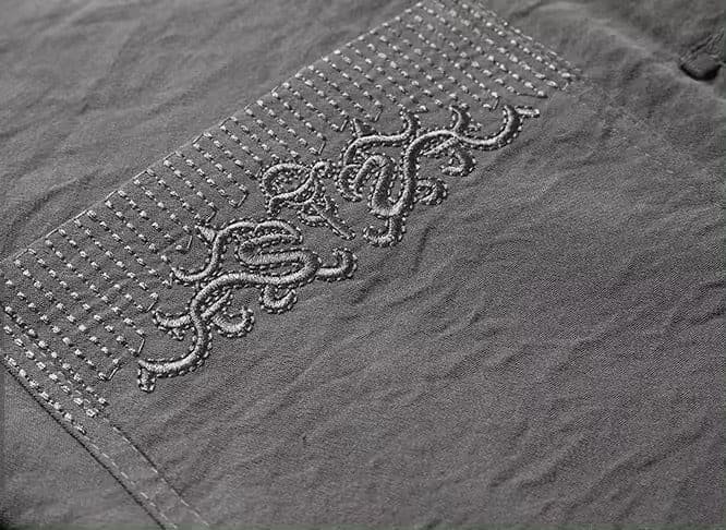 Co-Ord Set - Tvådelat set i slubväv med lång ärm för kvinnor Eastern-Mira Lina