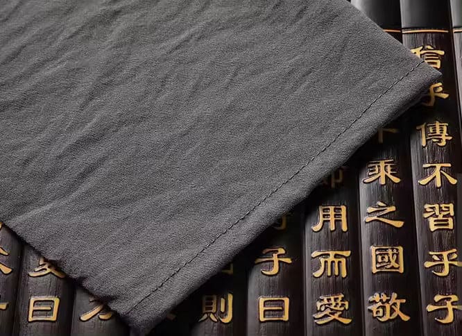 Co-Ord Set - Tvådelat set i slubväv med lång ärm för kvinnor Eastern-Mira Lina