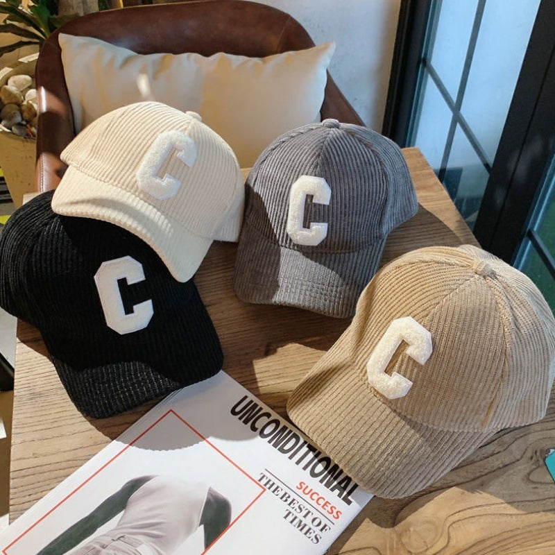 Corduroy keps - Justerbar - Baseball - Corded keps - Damkeps-Mira Lina