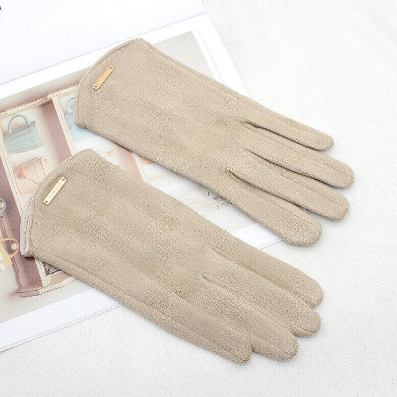 Damhandskar – Varma – Mocka – Touchscreenhandskar – Vinterhandskar-Mira Lina