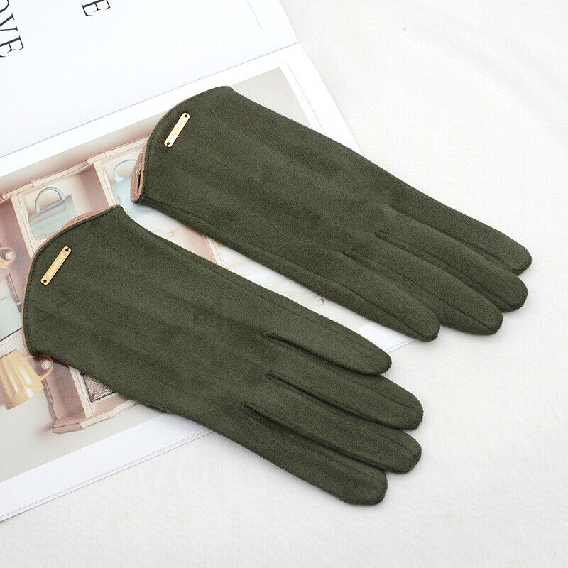 Damhandskar – Varma – Mocka – Touchscreenhandskar – Vinterhandskar-Mira Lina