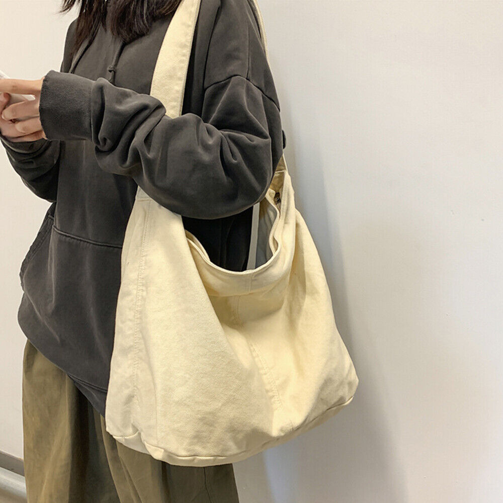 Hobo-väska – stor axelväska med justerbar rem för damer-Mira Lina