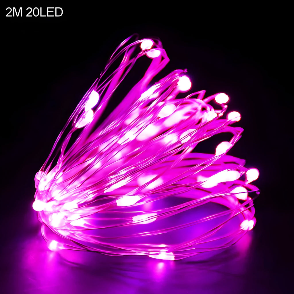 Julbelysning – Festlig LED-juldekoration med ljusslingor-Mira Lina