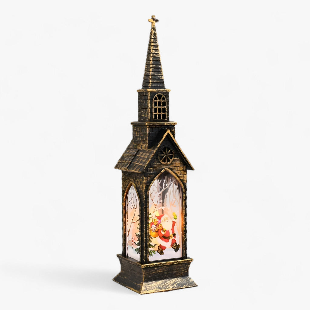 Jullykta - Dekoration - Upplyst - LED-lykta - Festlykta-Mira Lina