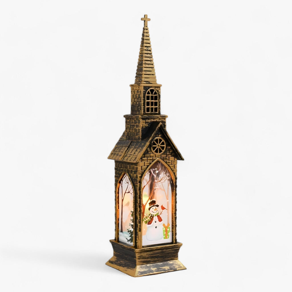 Jullykta - Dekoration - Upplyst - LED-lykta - Festlykta-Mira Lina