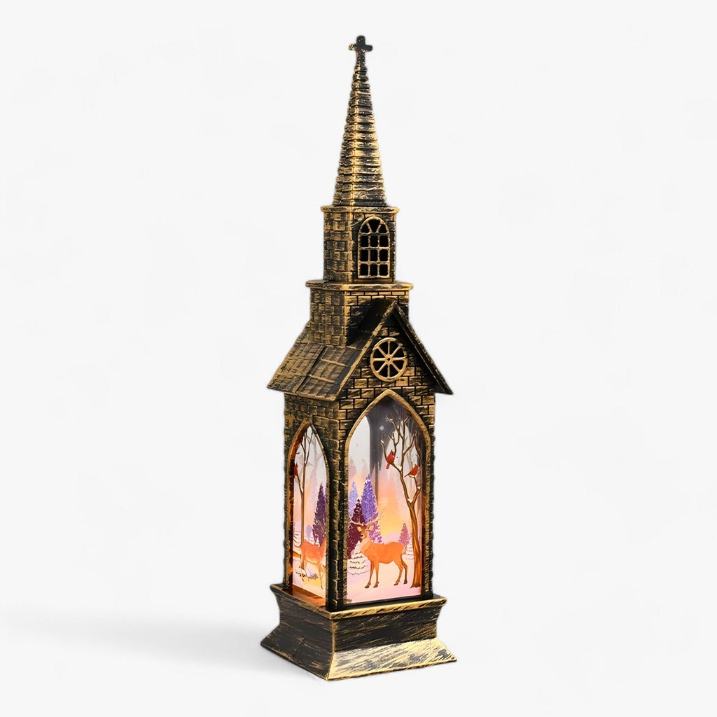 Jullykta - Dekoration - Upplyst - LED-lykta - Festlykta-Mira Lina