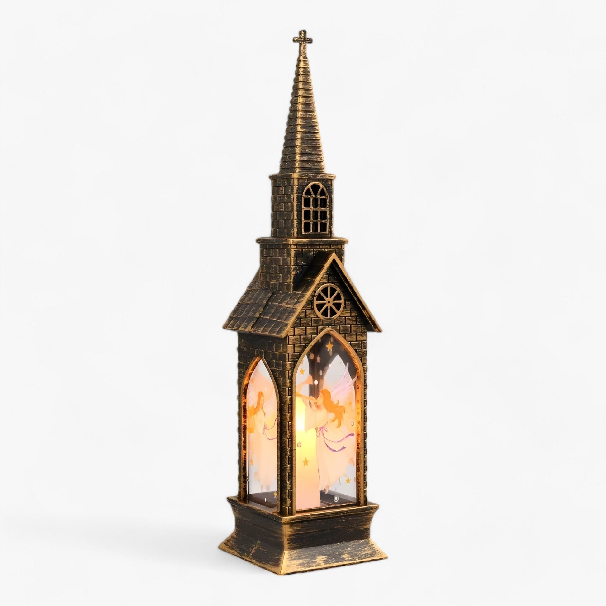 Jullykta - Dekoration - Upplyst - LED-lykta - Festlykta-Mira Lina