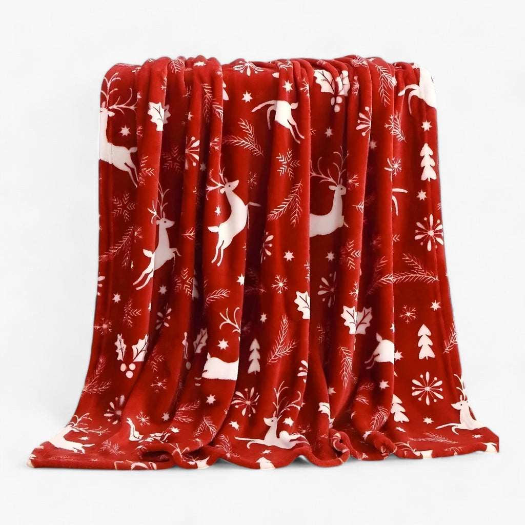Julpläd | Mysig | Fleece | Julplädar | Julplädar för soffan-Mira Lina