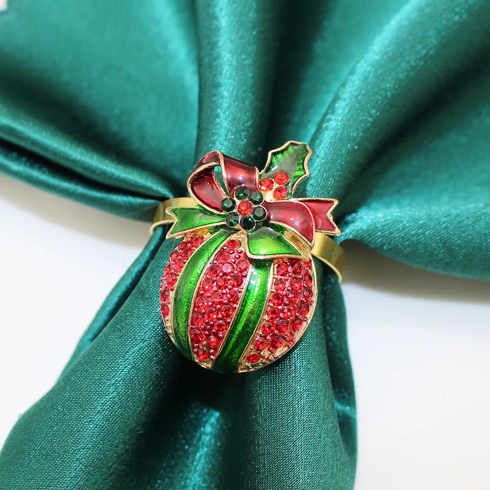 Julservetteringringar | Dekoration | Servettringar | Festliga servettringar | Julringar för servetter-Mira Lina