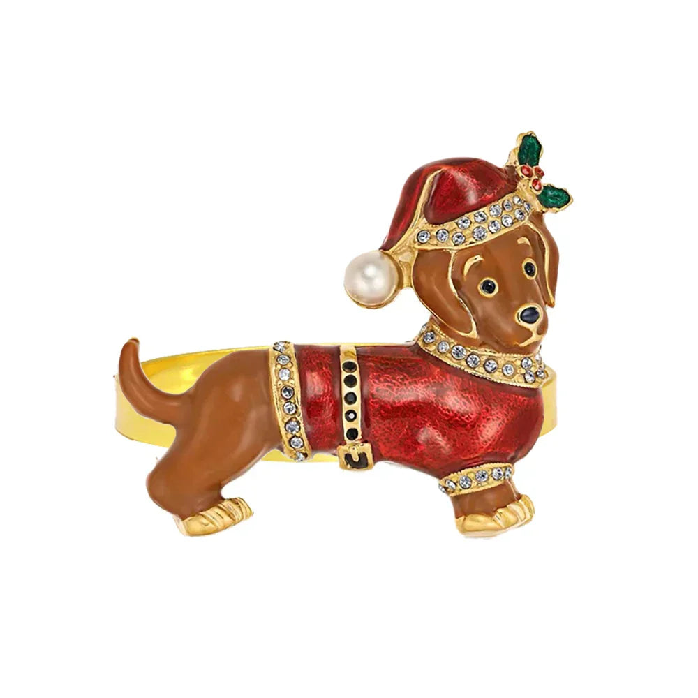 Julservetteringringar | Dekoration | Servettringar | Festliga servettringar | Julringar för servetter-Mira Lina