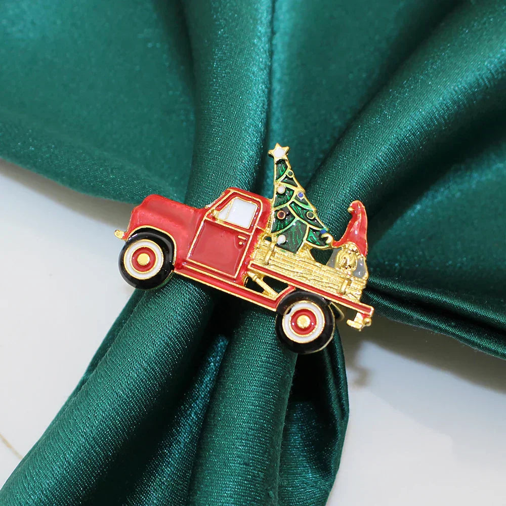 Julservetteringringar | Dekoration | Servettringar | Festliga servettringar | Julringar för servetter-Mira Lina