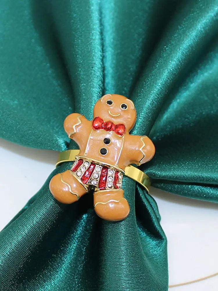 Julservetteringringar | Dekoration | Servettringar | Festliga servettringar | Julringar för servetter-Mira Lina