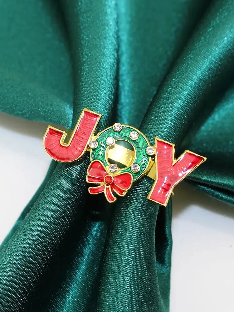 Julservetteringringar | Dekoration | Servettringar | Festliga servettringar | Julringar för servetter-Mira Lina