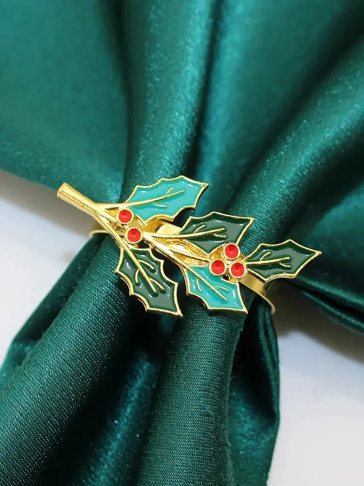 Julservetteringringar | Dekoration | Servettringar | Festliga servettringar | Julringar för servetter-Mira Lina