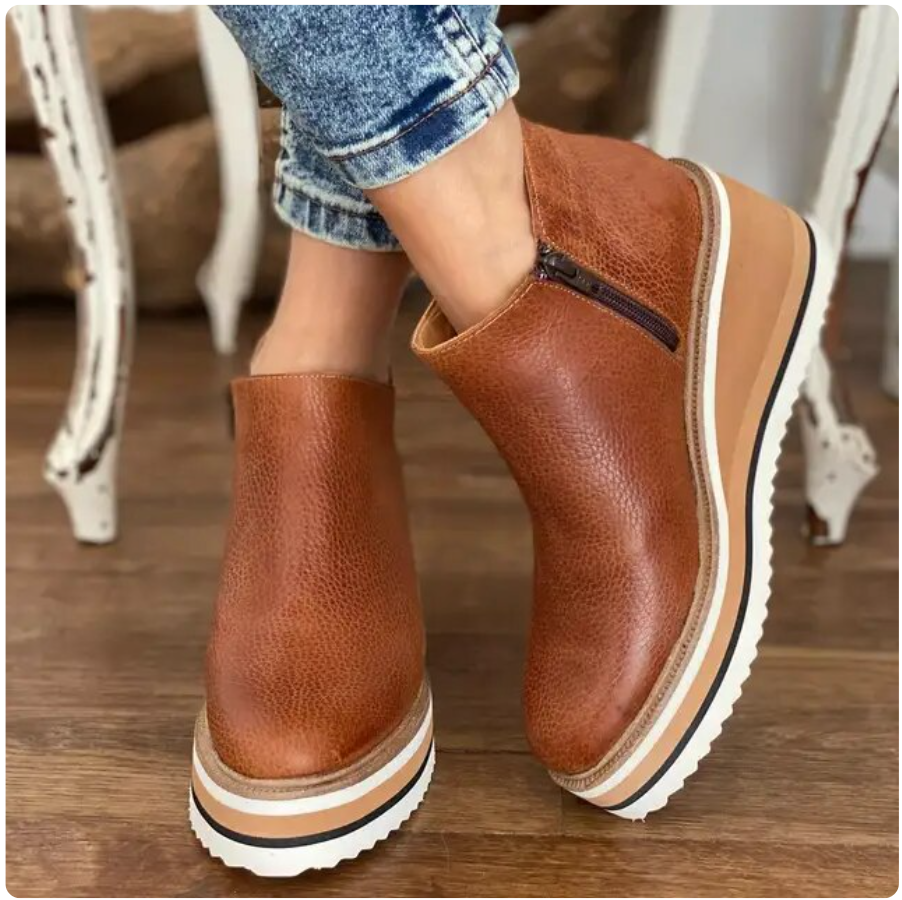 Kilkängor - Ergonomisk forma - Plattform - Ankelkängor - Damkängor-Mira Lina