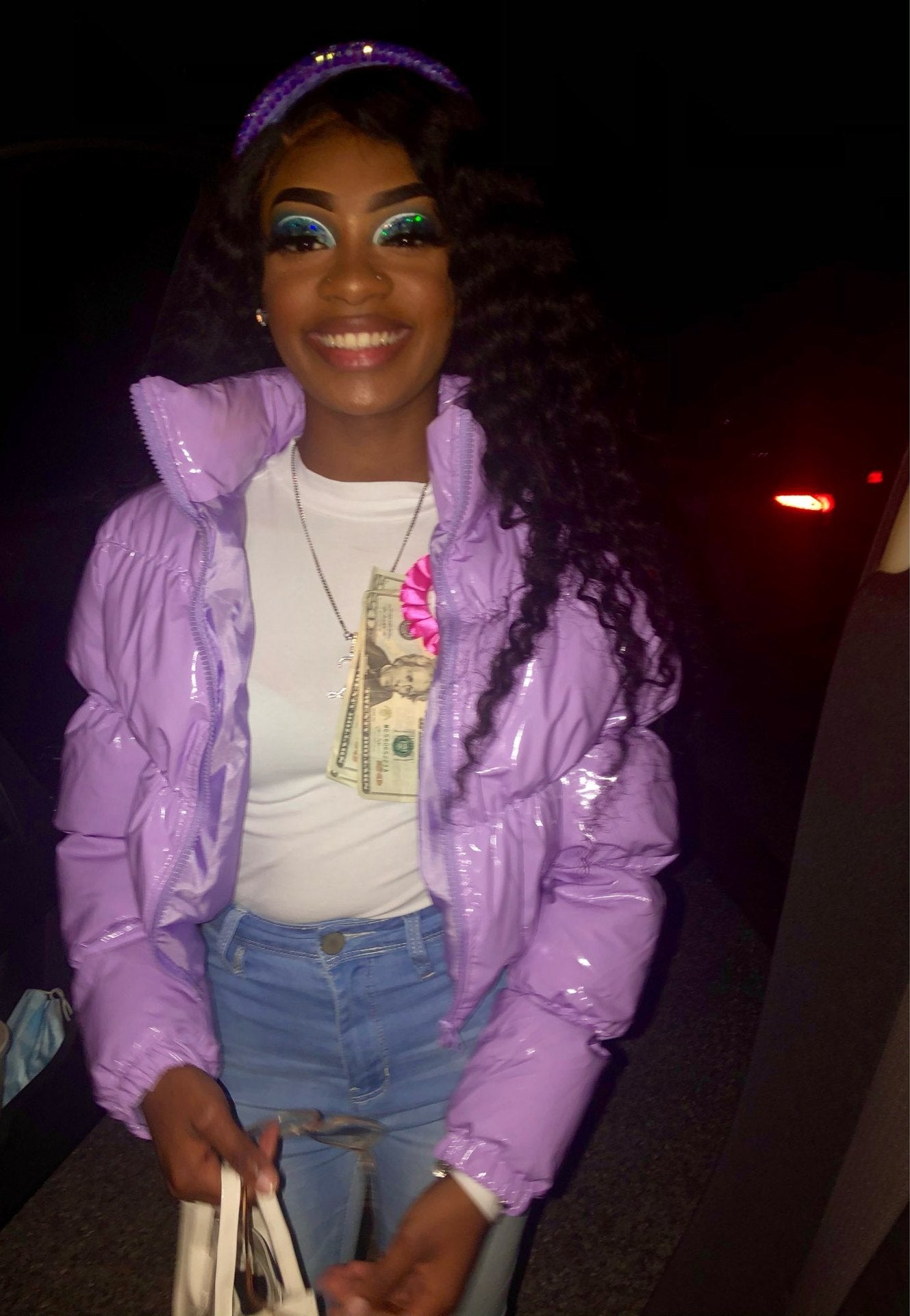 Kort pufferjacka – kort – dragkedja – vinterjacka – pufferjacka för damer-Mira Lina