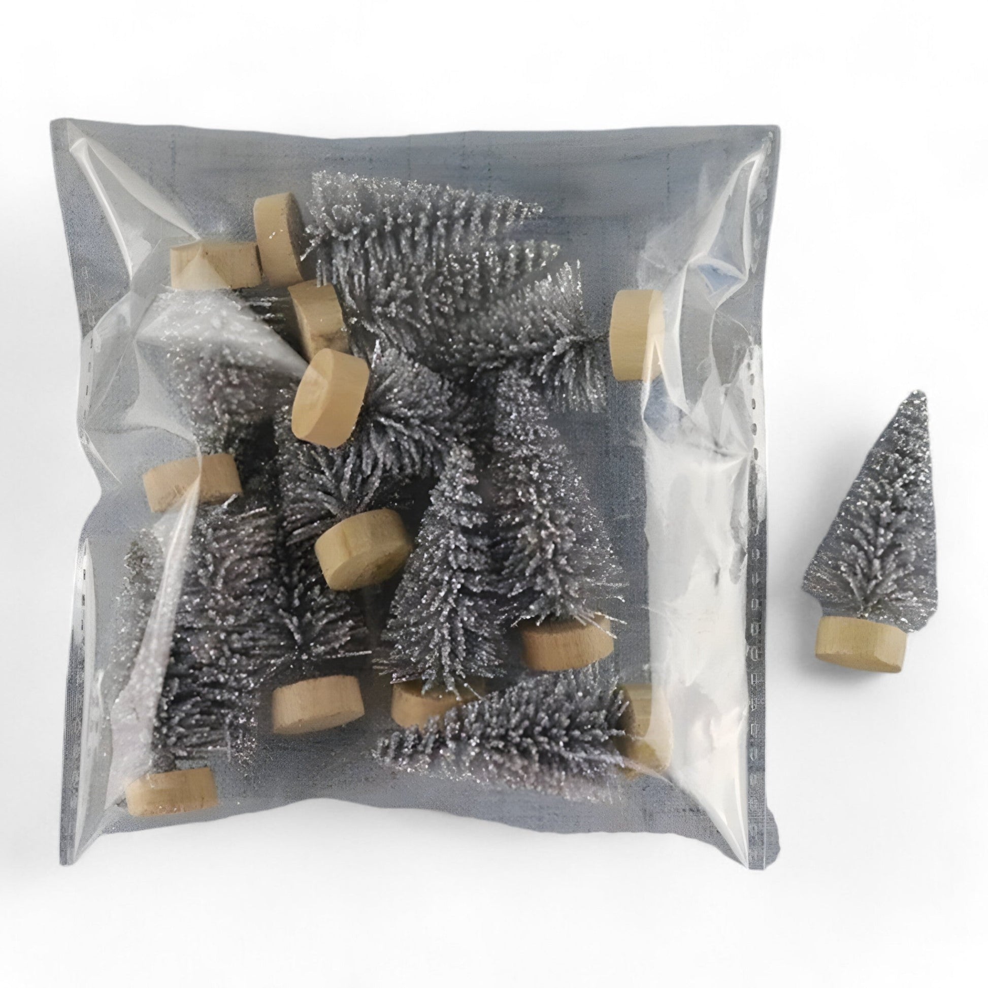 Liten julgran | Mini | Glittrande | Julborddekoration | Juldekoration-Mira Lina