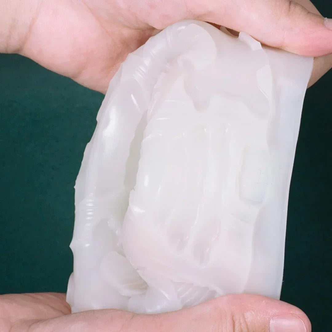 Ljusform - Dekorativa 3D-julformar för handgjorda ljus-Mira Lina