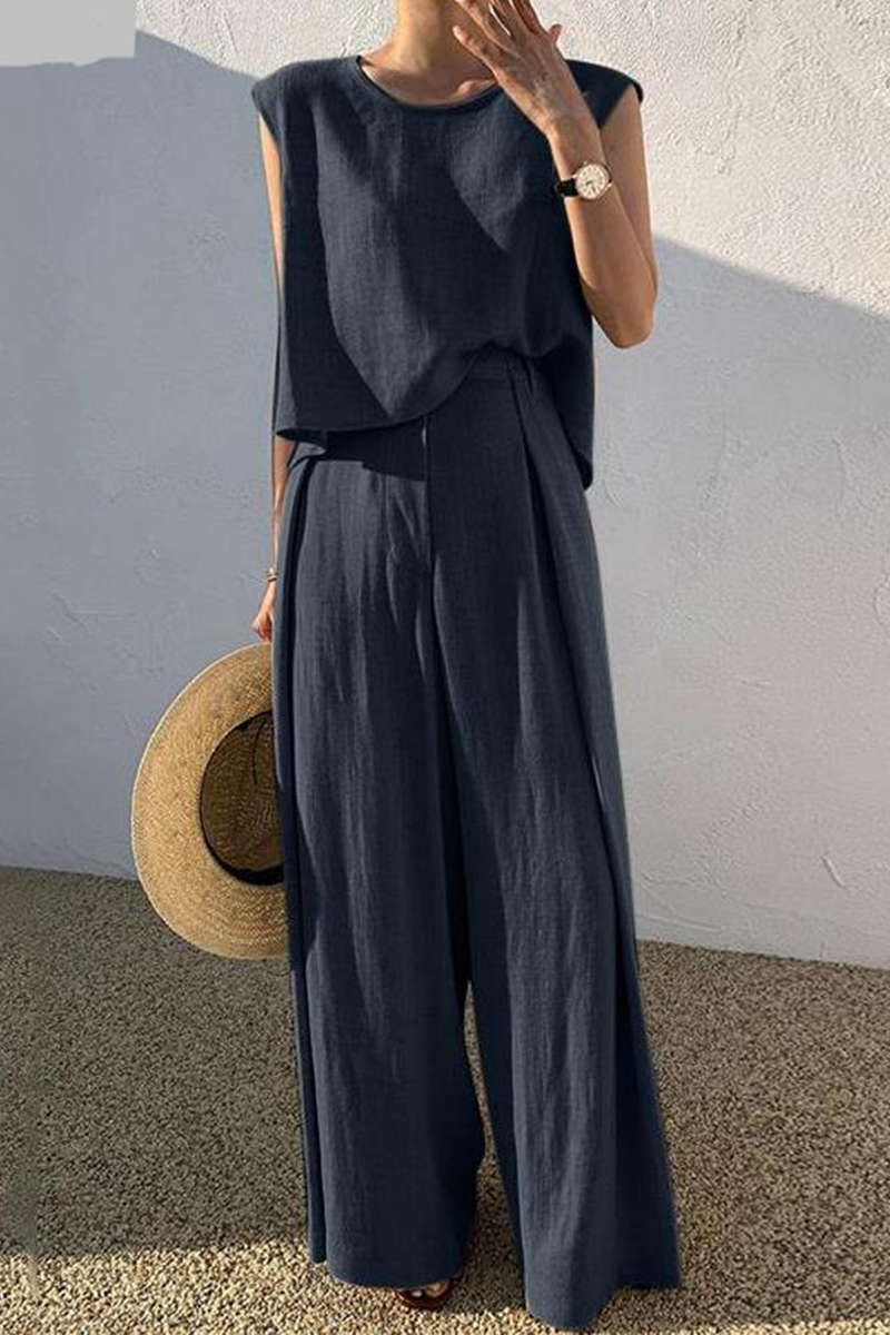 Löst sittande minimalistiskt set med outfits för kvinnor-Mira Lina