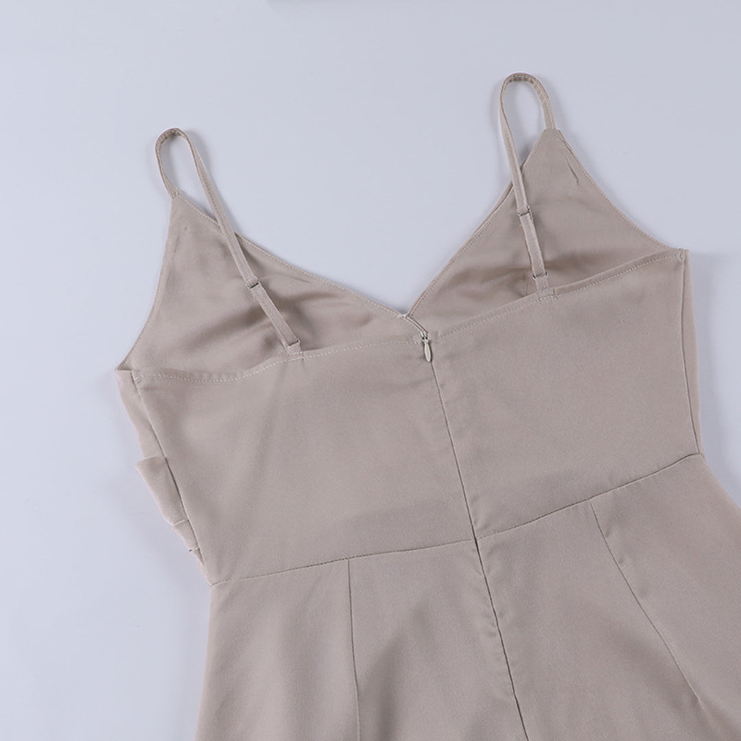 Maxiklänning – Slits – Ärmlös – Elegant klänning – Cocktailklänning-Mira Lina