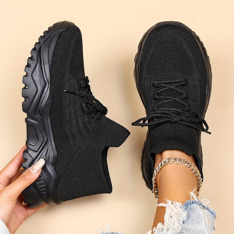 Ortopediska träningsskor | Chunky | Mesh | Slip-On Sneakers | Träningsskor för damer-Mira Lina