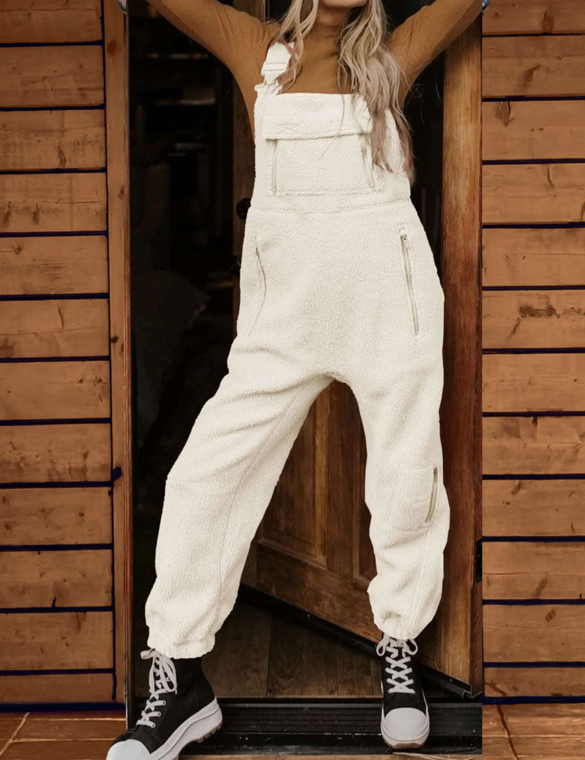 Overaller - Bekväma - Fleece - Overaller Jumpsuit - Gungaree Dam-Mira Lina