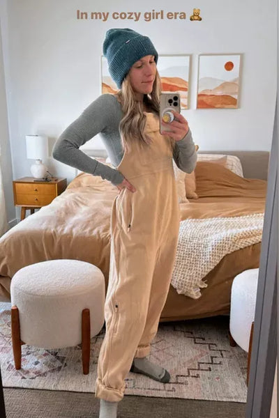 Overaller - Bekväma - Fleece - Overaller Jumpsuit - Gungaree Dam-Mira Lina