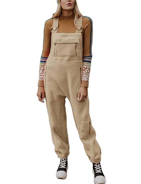 Overaller - Bekväma - Fleece - Overaller Jumpsuit - Gungaree Dam-Mira Lina