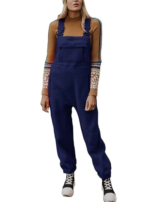 Overaller - Bekväma - Fleece - Overaller Jumpsuit - Gungaree Dam-Mira Lina