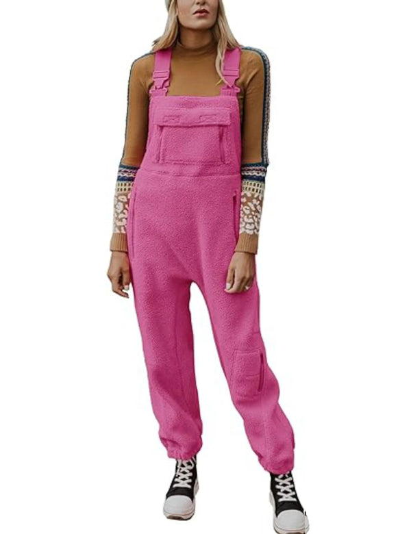 Overaller - Bekväma - Fleece - Overaller Jumpsuit - Gungaree Dam-Mira Lina