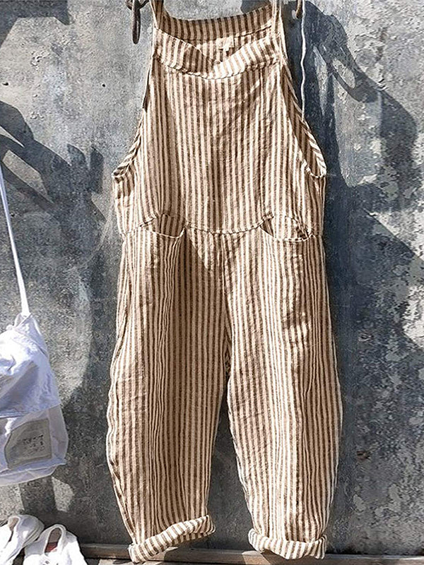 Overalls | Randiga | Löst sittande | Sommaroverall | Damoverall-Mira Lina