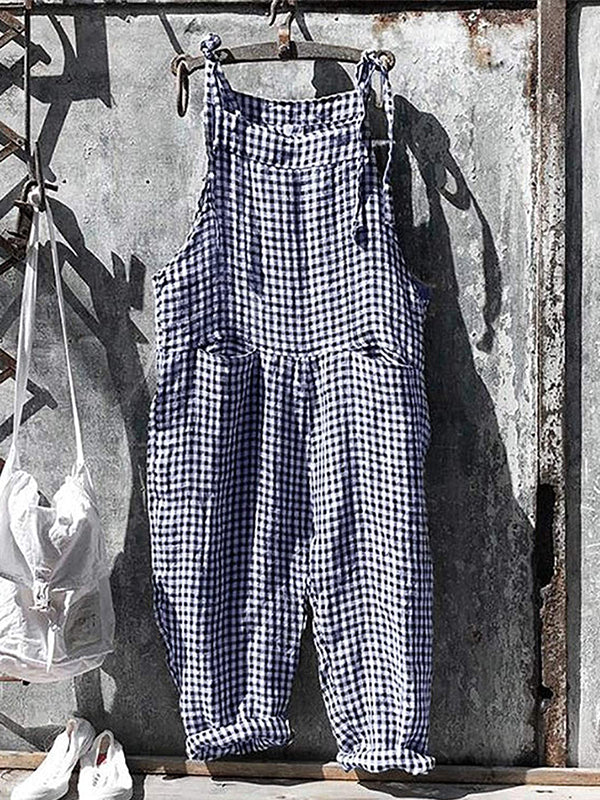 Overalls | Randiga | Löst sittande | Sommaroverall | Damoverall-Mira Lina