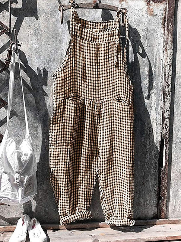 Overalls | Randiga | Löst sittande | Sommaroverall | Damoverall-Mira Lina