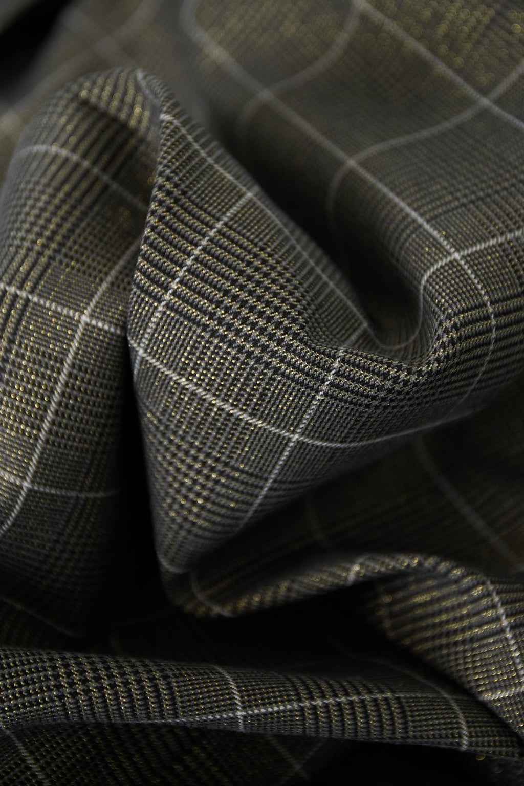 Överdimensionerad Blazer – Löst sittande, enkelknäppt rutig blazer för damer-Mira Lina