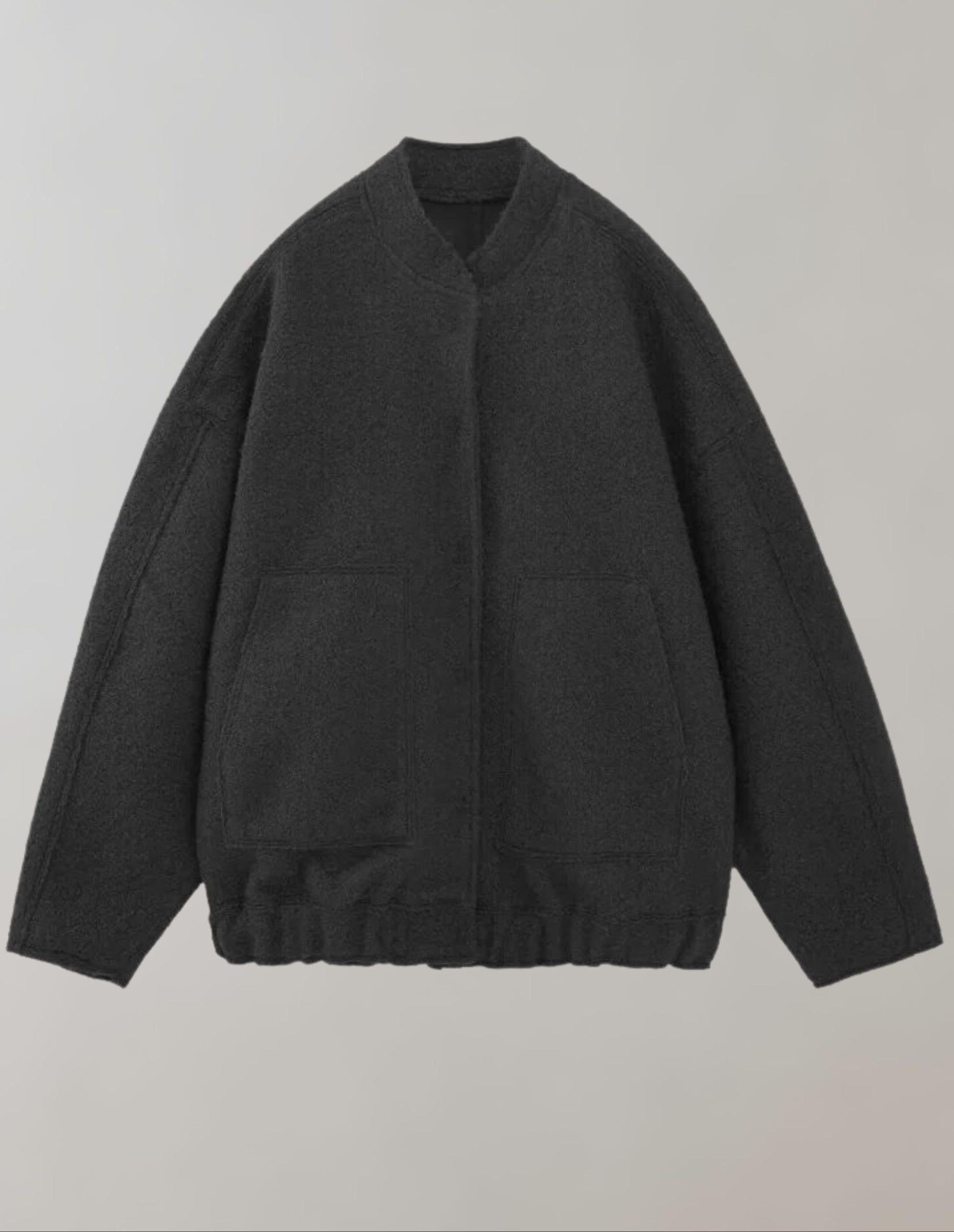 Oversized bomberjacka | Casual | Knäppt | Oversized jacka | Damjacka-Mira Lina