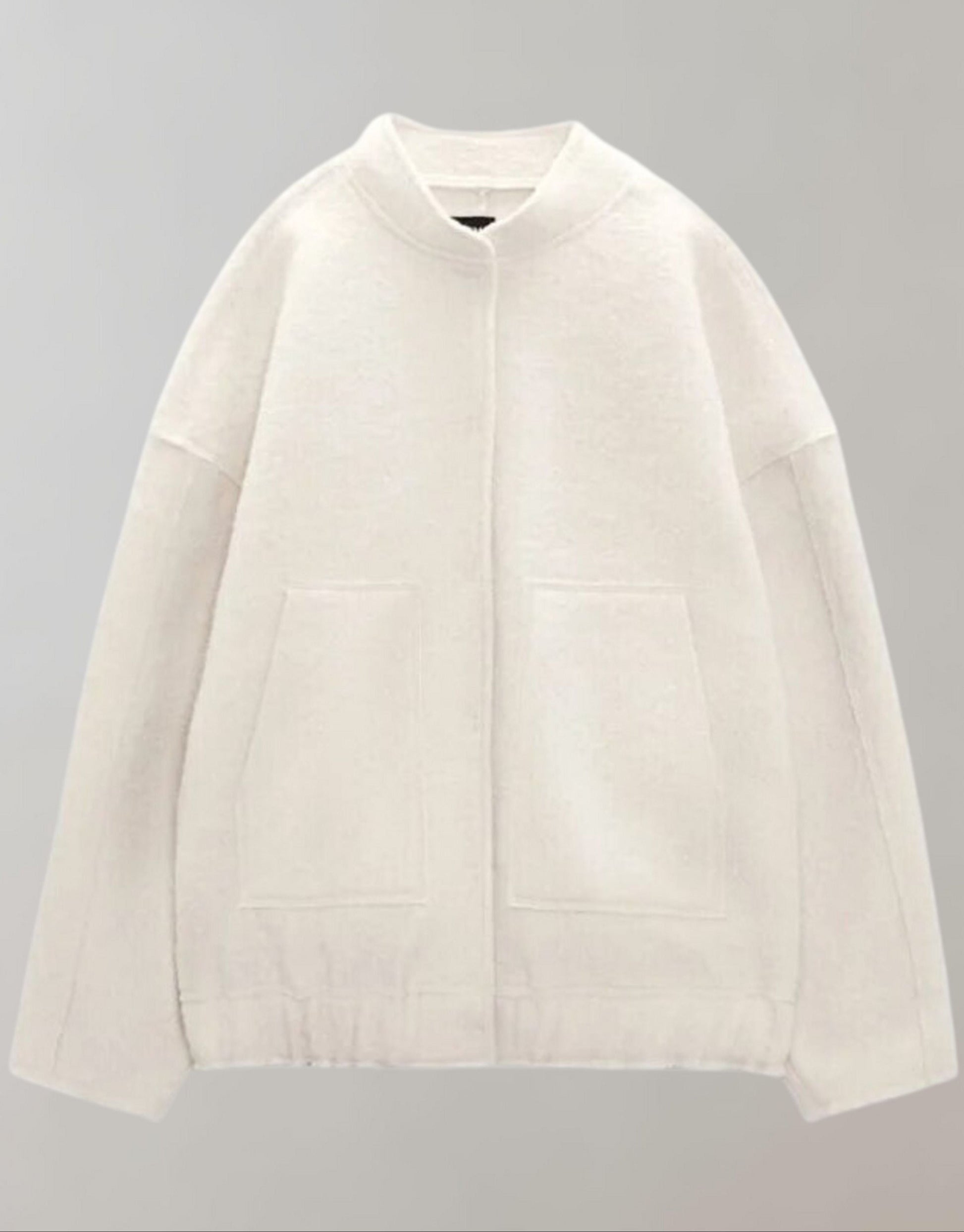 Oversized bomberjacka | Casual | Knäppt | Oversized jacka | Damjacka-Mira Lina