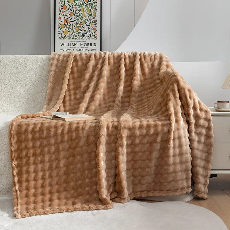 Plush Blanket - Varma, mjuka vinterplädar för soffan-Mira Lina