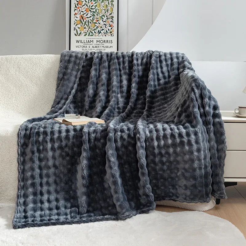 Plush Blanket - Varma, mjuka vinterplädar för soffan-Mira Lina