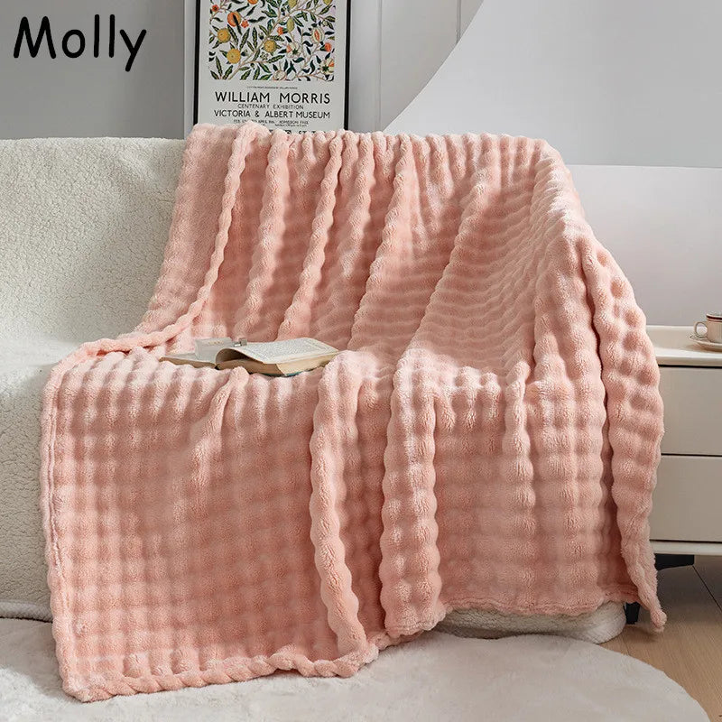 Plush Blanket - Varma, mjuka vinterplädar för soffan-Mira Lina