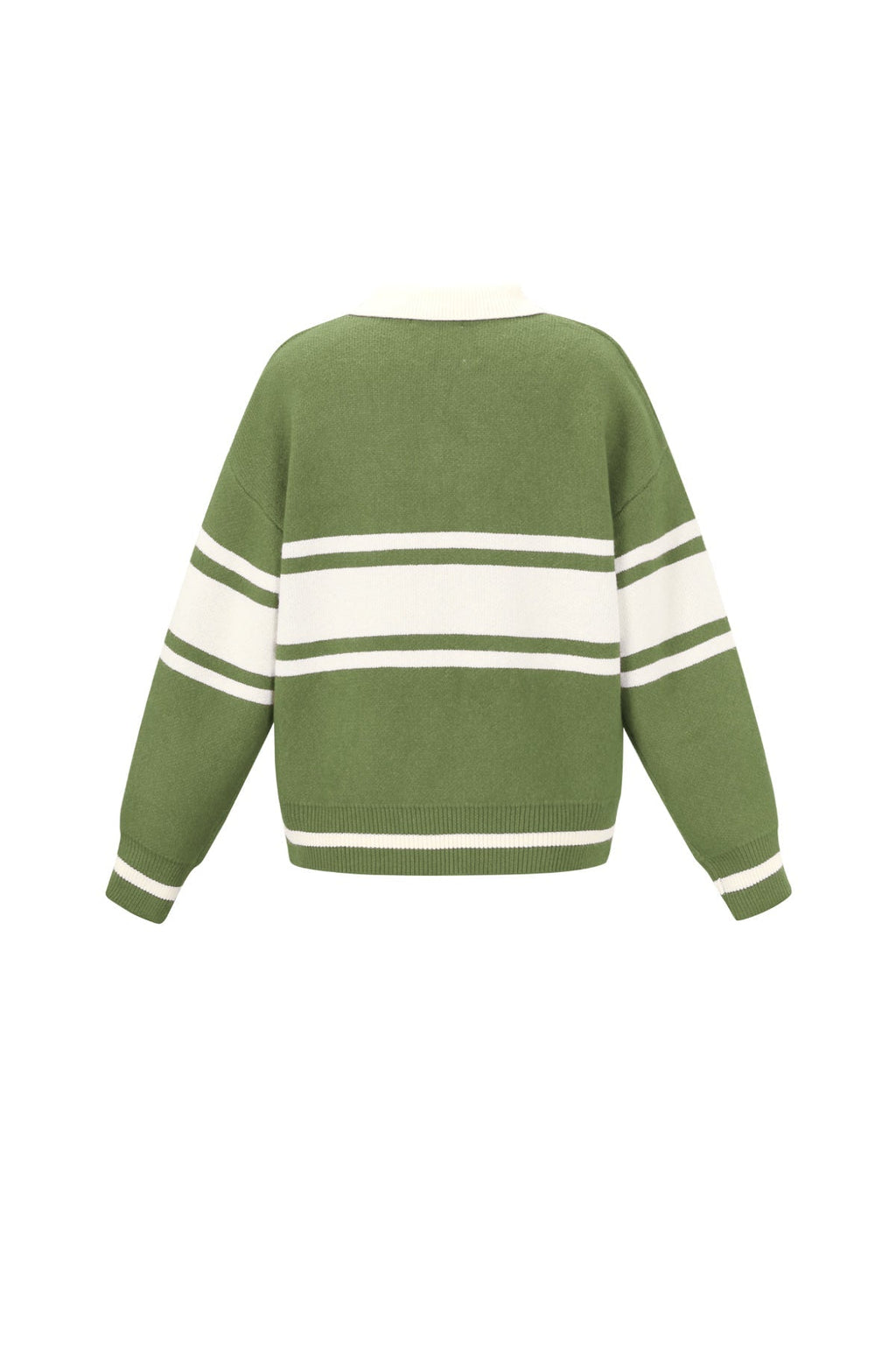 Polotröja – Los Angeles – Krage – Stickad tröja – Stickade plagg för damer-Mira Lina