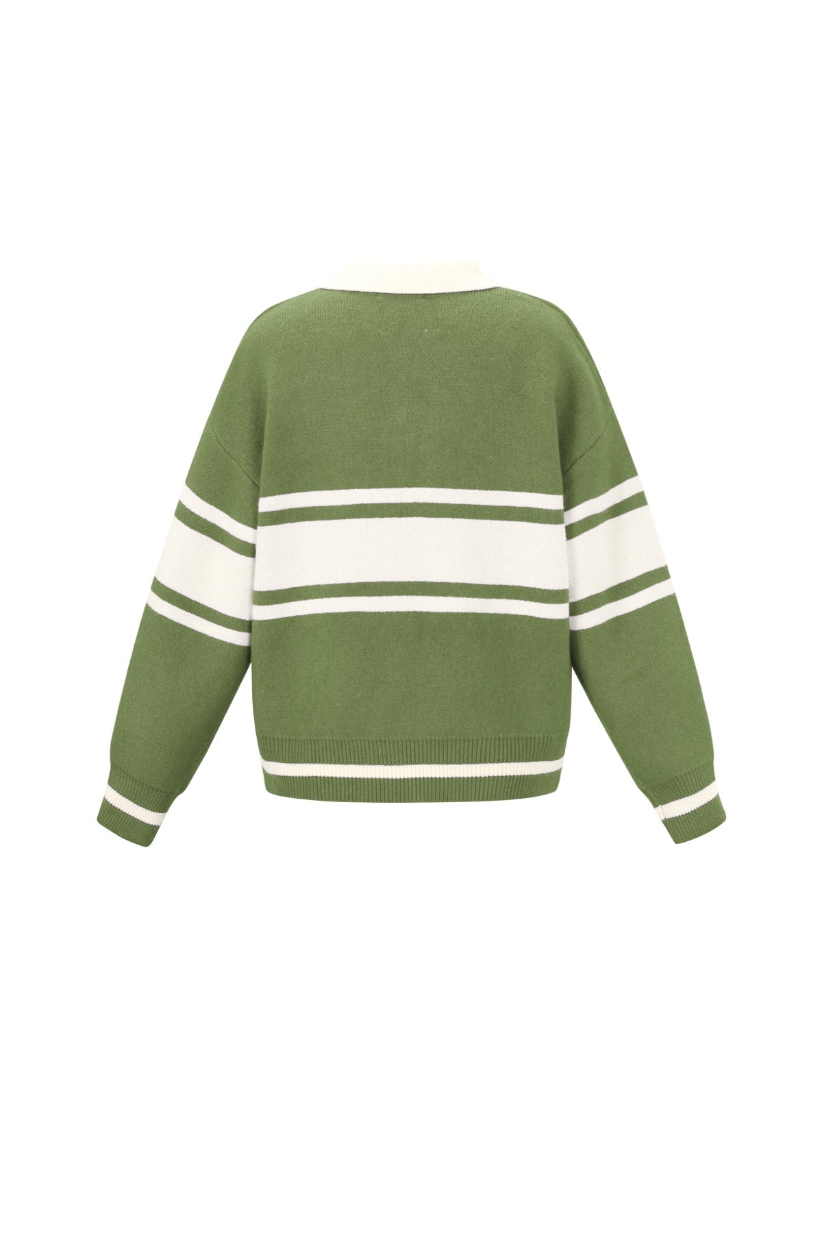 Polotröja – Los Angeles – Krage – Stickad tröja – Stickade plagg för damer-Mira Lina