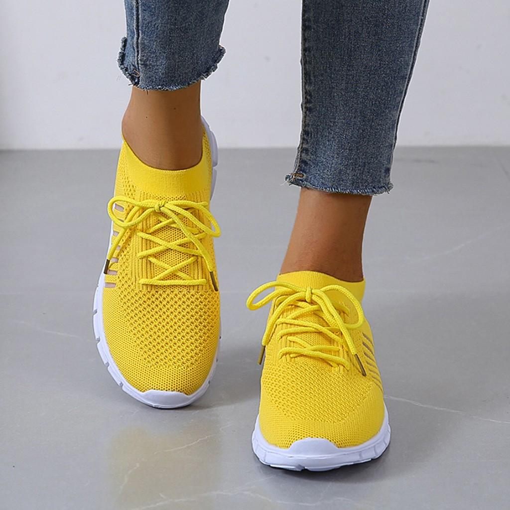 Slip-On Sneakers - Andningsaktiva - Ergonomisk forma - Mesh Sneakers - Träningsskor för kvinnor-Mira Lina
