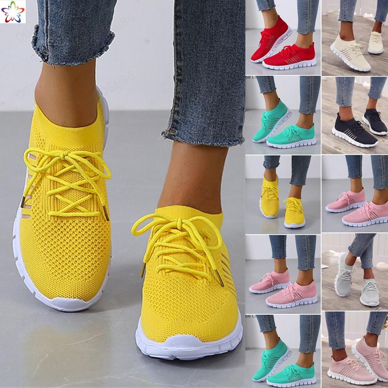Slip-On Sneakers - Andningsaktiva - Ergonomisk forma - Mesh Sneakers - Träningsskor för kvinnor-Mira Lina