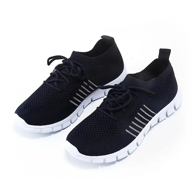 Slip-On-träningsskor | Mesh | Promenader | Slip-On-sneakers | Ortopediska skor för kvinnor-Mira Lina
