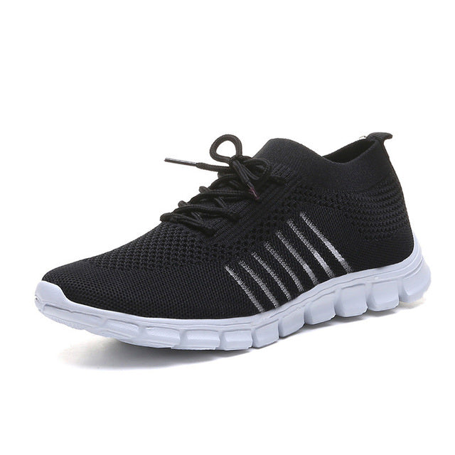 Slip-On-träningsskor | Mesh | Promenader | Slip-On-sneakers | Ortopediska skor för kvinnor-Mira Lina
