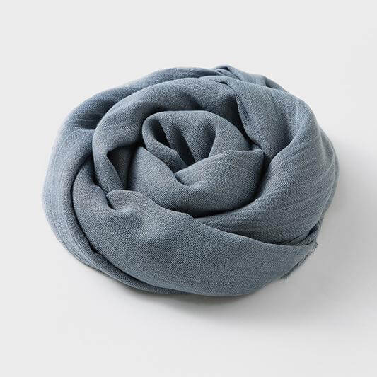 Slubväv scarf | Lätt | Mjuk | Vårscarf | Scarf för kvinnor-Mira Lina